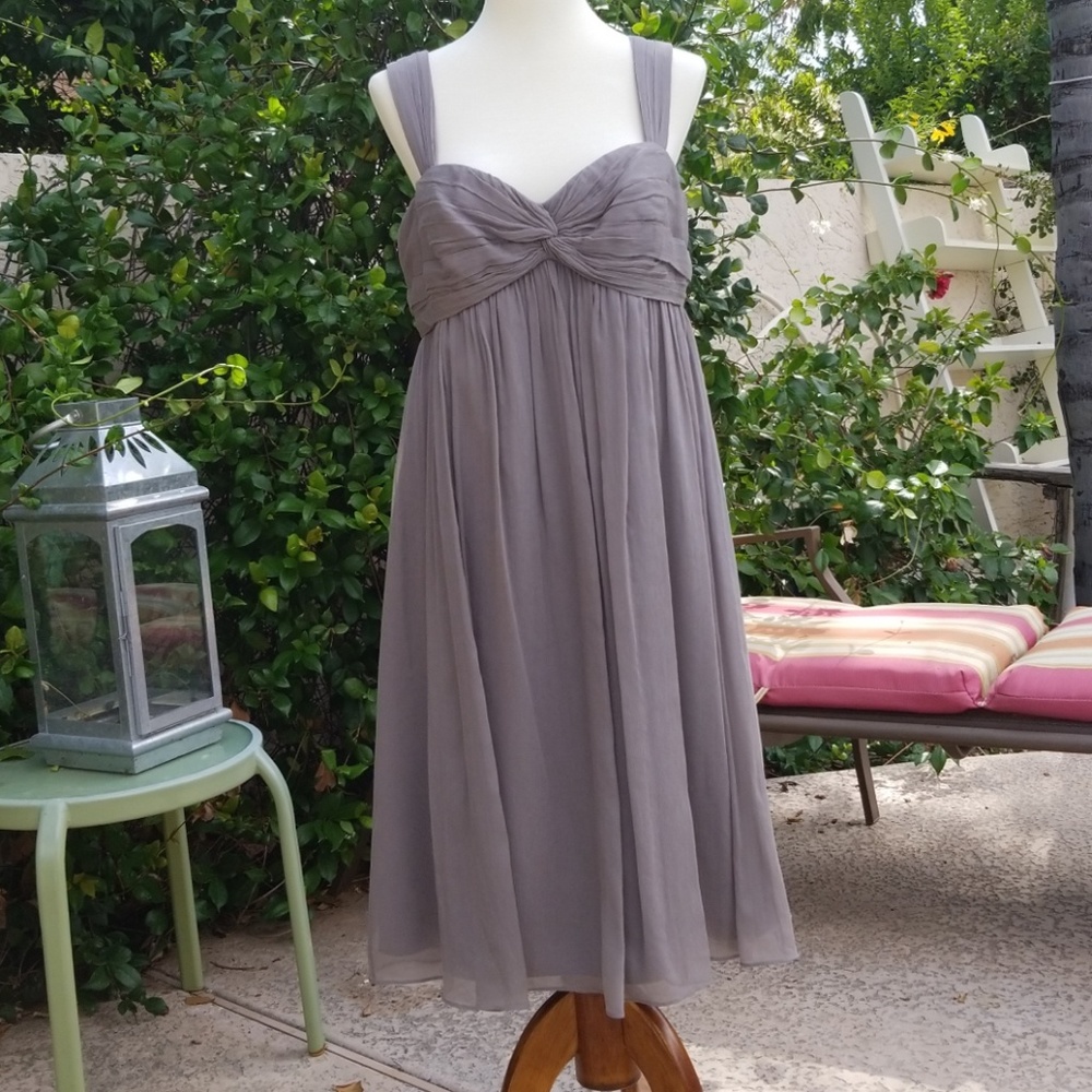 NWT J Crew size 6 Grey Dress